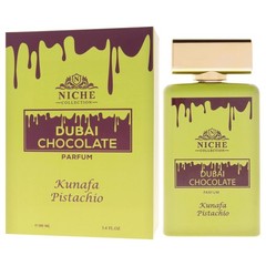 Khalis Niche Dubai Chocolate Kunafa Pistachio Parfum for Men 3.4 oz Spray