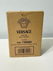 Versace Eros Pour Homme Eau De Toilette Spray 100 ml 3.4 fl oz New Box