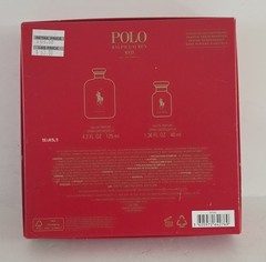 Polo Red by Ralph Lauren 2-Piece Set 1.36 & 4.2 Fl Oz Eau De Parfum Sprays NIOB