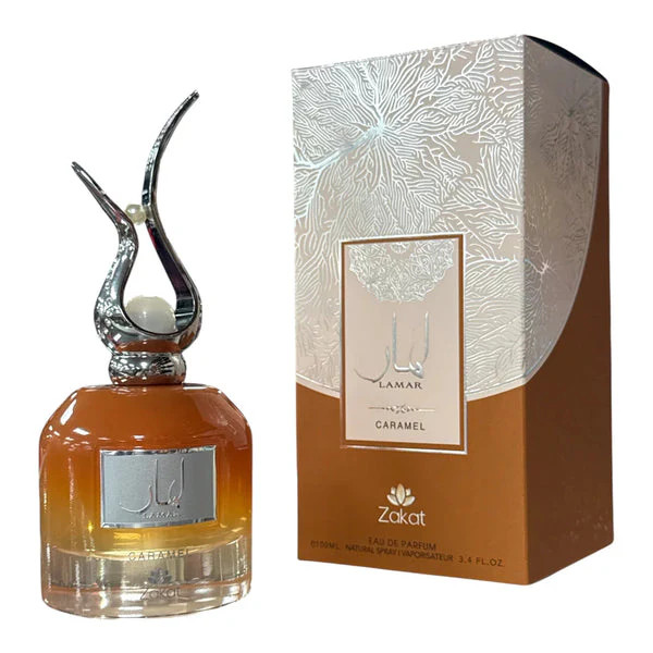 Lamar Caramel Eau De Parfum Spray by Zakat Zoghbi 100ml/3.4oz