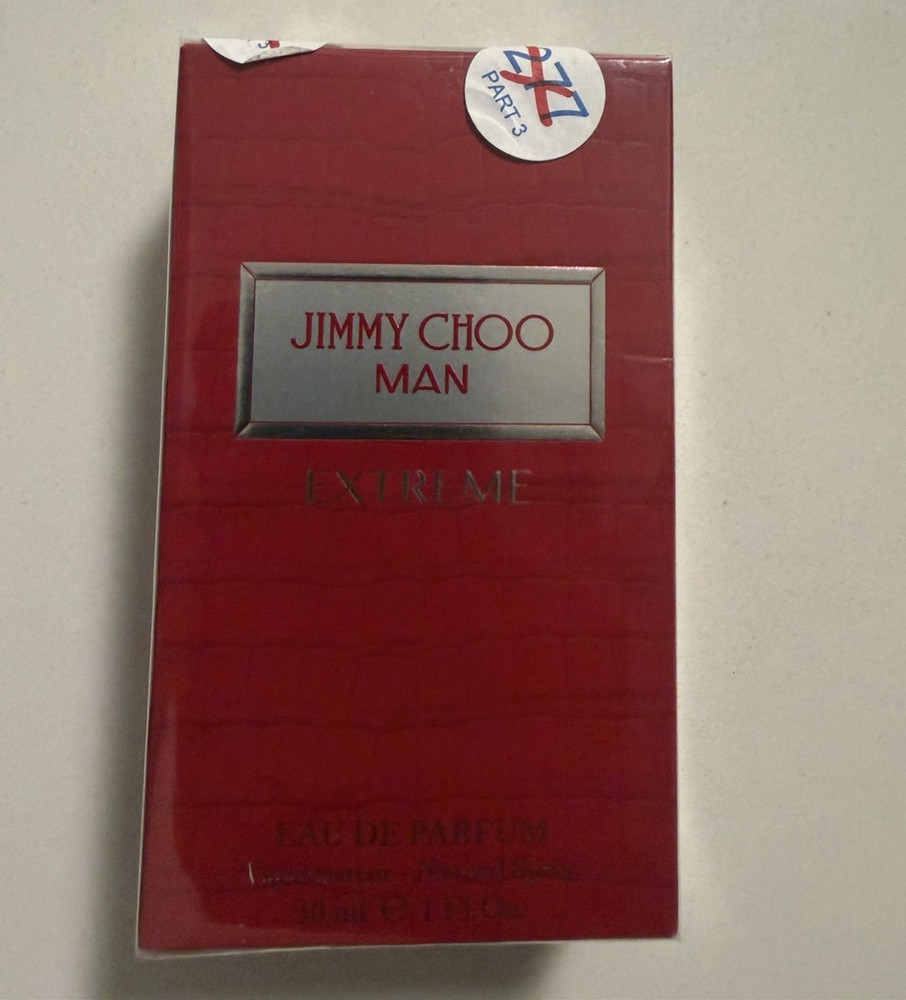 Jimmy Choo Man Extreme Eau de Parfum Spray 3.3 fl oz Fresh Spicy Long Lasting