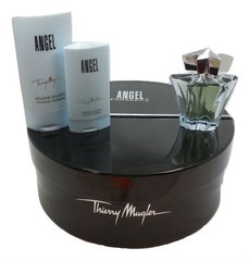 ANGEL FOREVER BY THIERRY MUGLER 3 PIECE GIFT SET WITH EDP SPRAY 25 ML (D)