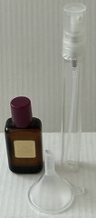 Jordache Women 6 x 1/4oz Pure Perfum Splash & Free Glass Empty Spray Bottle RARE
