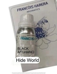 luxury Concentrated Fragrance Perfume Attar Oil BLACK AFGHANO By Francois Harera
