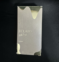 Lattafa Eclaire Eau de Parfum Spray Fragrance, Regular Size 3.4 fl oz