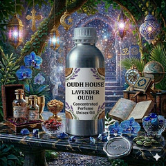 OUDH HOUSE LAVENDER OUDH Concentrated Perfume Unisex Oil 100ml FREE SHIPPING