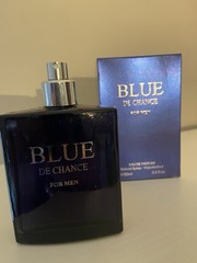 Fragrance Couture Blue de Chance for Men Eau de Parfum Natural Spray 3.4 fl oz