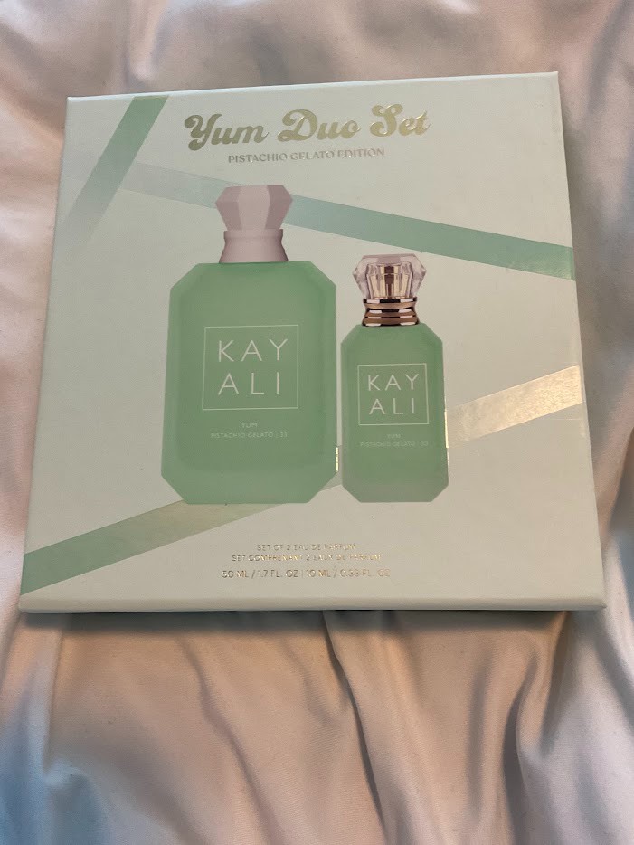 KAYALI Yum Pistachio Gelato 33 Duo Set 50ml & 10ml Fragrance Sprayed Once