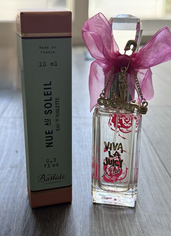 Viva La Juicy Spray La Fleur by Juicy Couture and Bastide Nue Au Soleil Duo New