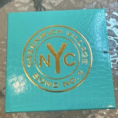 Bond No. 9 Greenwich Village NYC Eau de Parfum Fragrance Perfume Turquoise Box