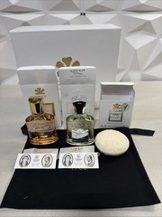 CREED ACQUA FIORENTINA/ PERFUMED OIL /SOAP GIFT SET 75ml 100%AUTHENTIC