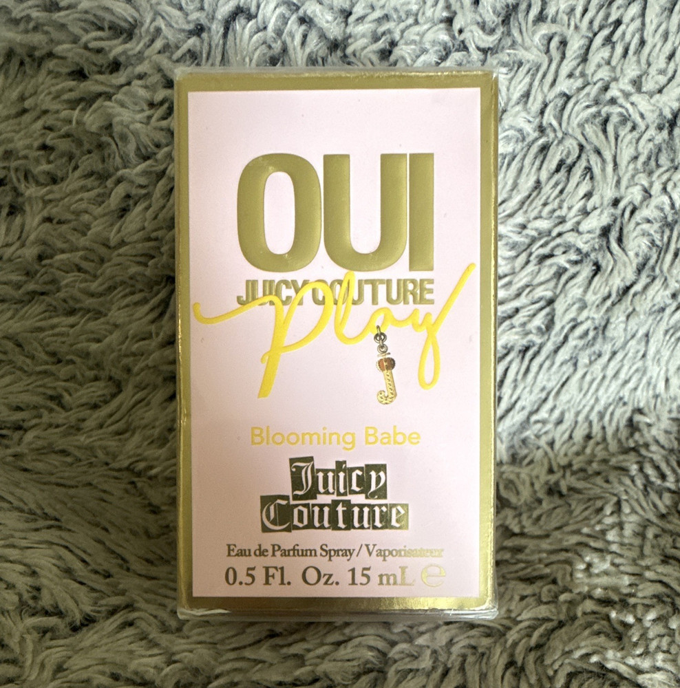 Juicy Couture Oui Play Blooming Babe EDP Spray Travel Size 0.5 fl oz 15ml