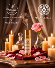 Red Rosee Premium Rose Attar Roll-On Perfume Oil Long Last Fragrance – 8ML