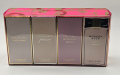 ESTEE LAUDER Set of 4 Fragrance Treasures .14 oz Spray BEAUTIFUL PLEASURES +2