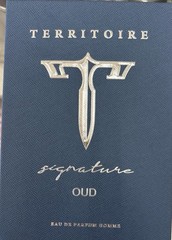 Territoire Signature Oud Eau De Parfum Fresh Masculine Woody For Men 100 ML