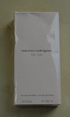 NARCISO RODRIGUES FOR HER * spray EDT 3.3 oz 100 ml * 2007 FORMULA LARGE SEALED