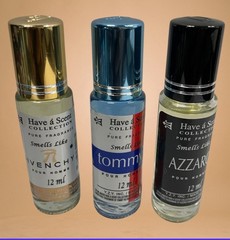 3pc Men Assorted Roll On Oil 12 ML Limited Time Only