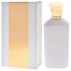 Sezan Musk Lily EDP for Women Soft Floral Powdery Musk Scent 2.9 oz Spray