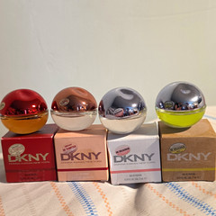 DKNY Be Delicious Eau de Parfum Spray, Travel Size 0.24 fl oz Lot of 4