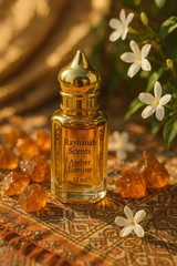 Amber Jasmine – Floral Oriental Perfume Oil (Alcohol-Free, Unisex)