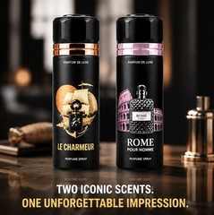 Men’s Perfume Body Spray 2 Pack – Long Lasting Fragrance Set – Fresh Masculine