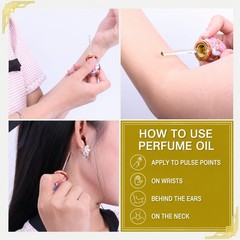 JAPARA oil perfume, Cleopatra scent, 8 ml. Luxurious and sweet fragrance.