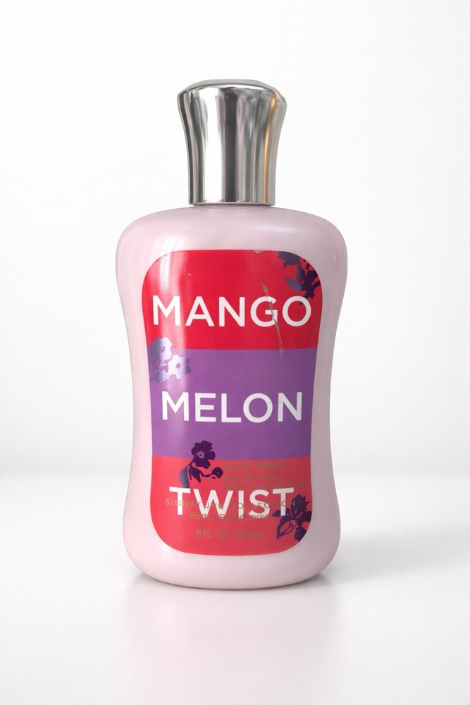 Bath & Body Works MANGO MELON TWIST Body Lotion 8 oz RETIRED Collectible Item
