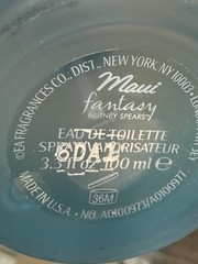 Britney Spears MAUI Fantasy 3.3oz 100ml EDT Spray RARE, NEW IN BOX