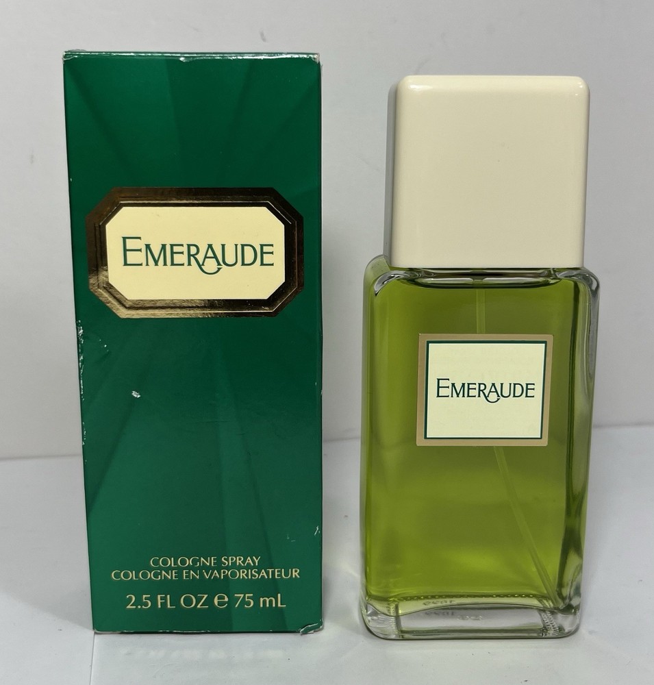 Emeraude By Coty Perfume Women Cologne Spray 2.5fl oz /75ml Vintage Discontinued