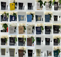 Men’s Cologne Perfume Sample Vial Set – Lot x 10 Designer Perfume Assorted Vials