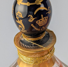 Fabergé Imperial 2 fl oz 1996 Limited Edition St Louis Crystal, Corded, Low Fill