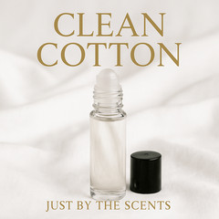 Clean Cotton Fragrance Body Oil 1/3 Oz Roll On | Perfect for Daily Wear