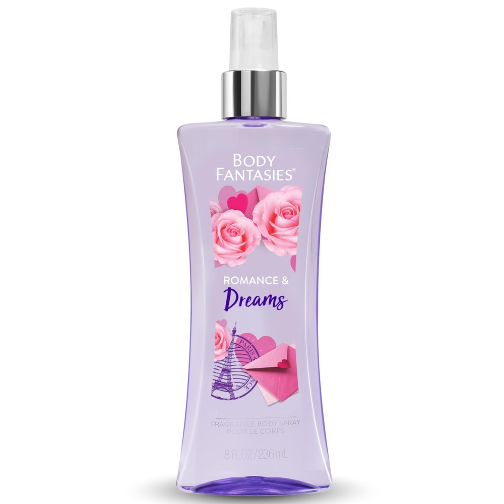 Body Fantasies Signature Fragrance Body Spray Romance and Dreams 8 Fluid Ounce