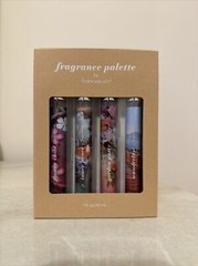 FRANCESCA’S Palette 4 X 0.25oz Spray (Inner Peace, Wanderlust, Garden, Flower)