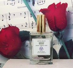 Crystal Beauty Amethyst Balance (Jasmine, Tuberose, Violet) EDP Spray 3.4 OZ.