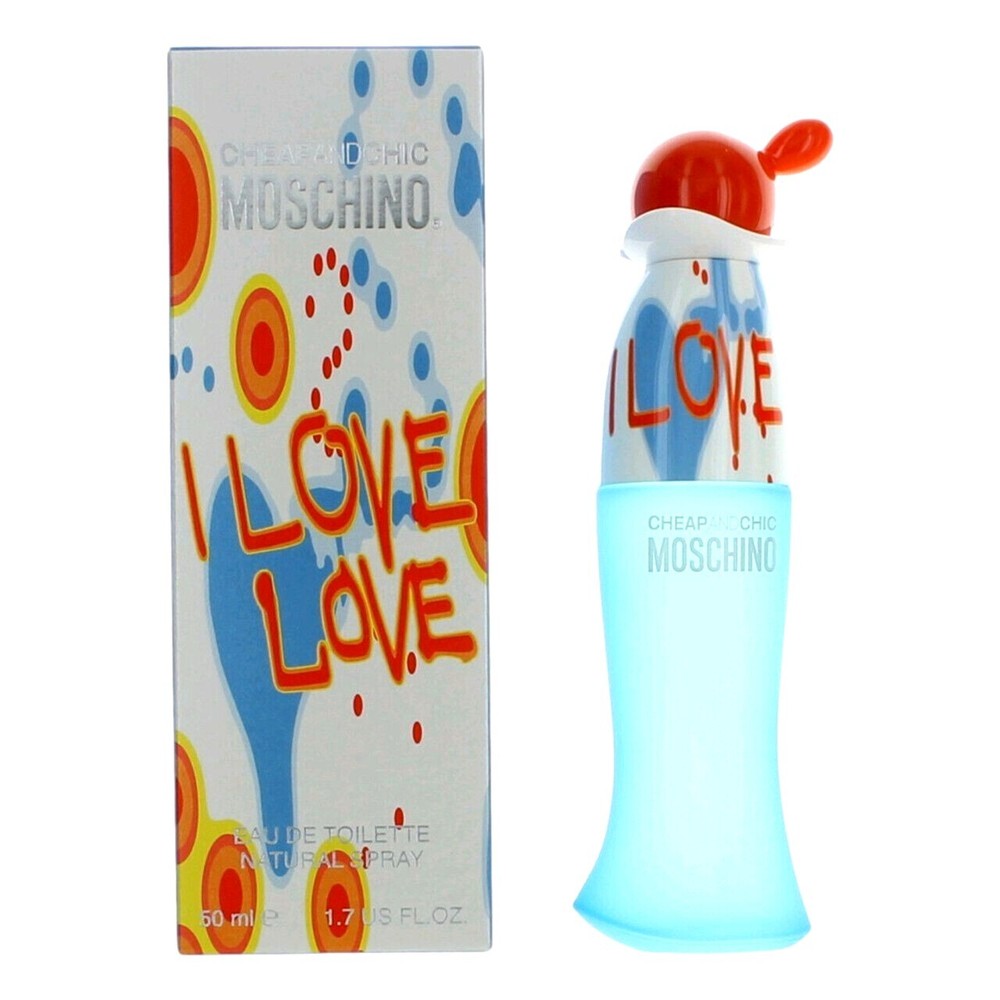 I Love Love by Moschino 1.7oz EDT for Women NEW SEALED Box