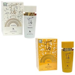 Yara Perfume Set 2pcs yara White, Two 3.4oz EDP Ayelet Women Gift
