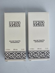 Lot 2 VINTAGE Perfumes Discontinued LUCIANO SOPRANI Beauty WOMEN 80s