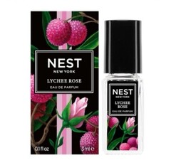 NEST Lychee Rose Eau de Parfum MINI EDP Rollerball Perfume 3 ml / 0.1 NEW IN BOX