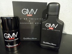 GMV UOMO GIAN MARCO VENTURI 3.4 OZ EDT SPRAY , DEODORANT STICK 2.5 OZ , NIB .