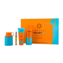Armaf Men’s Mandarin Sky Odyssey Mandarin Sky Multi-Color 4pcs Gift Set