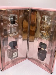 Victoria’s Secret Mini Perfume Set: Bombshell Heavenly Tease Very Sexy 4×0.25oz