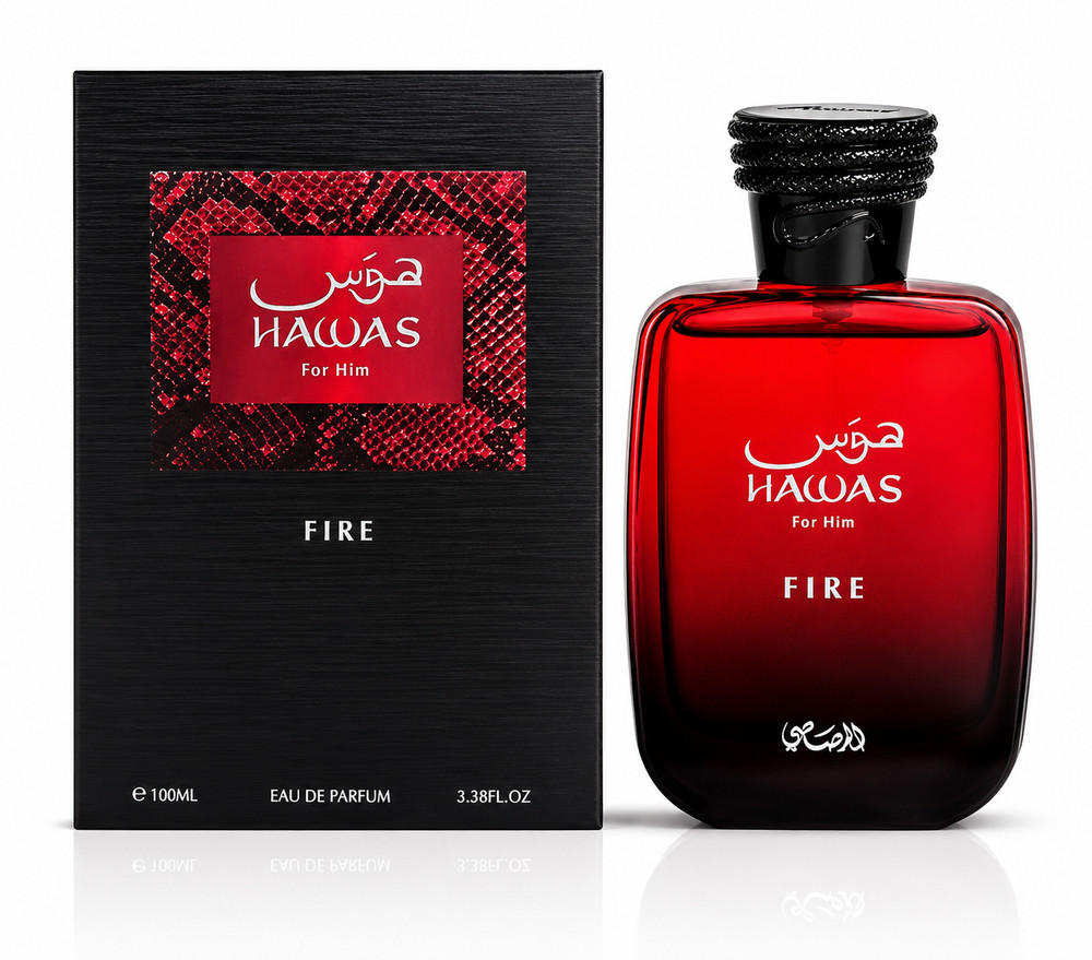 Hawas Fire Eau De Parfum Spray 100ml