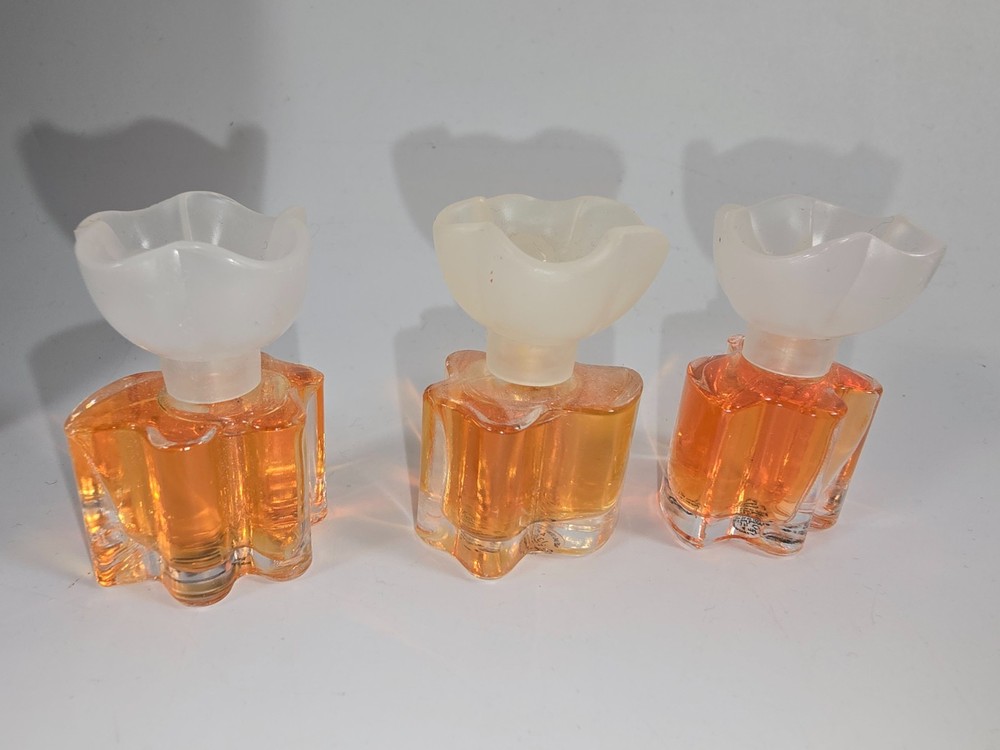Lot of 3 NWOB Oscar de la Renta Parfum 4ml 0.13oz Mini Splash 1977 Vintage