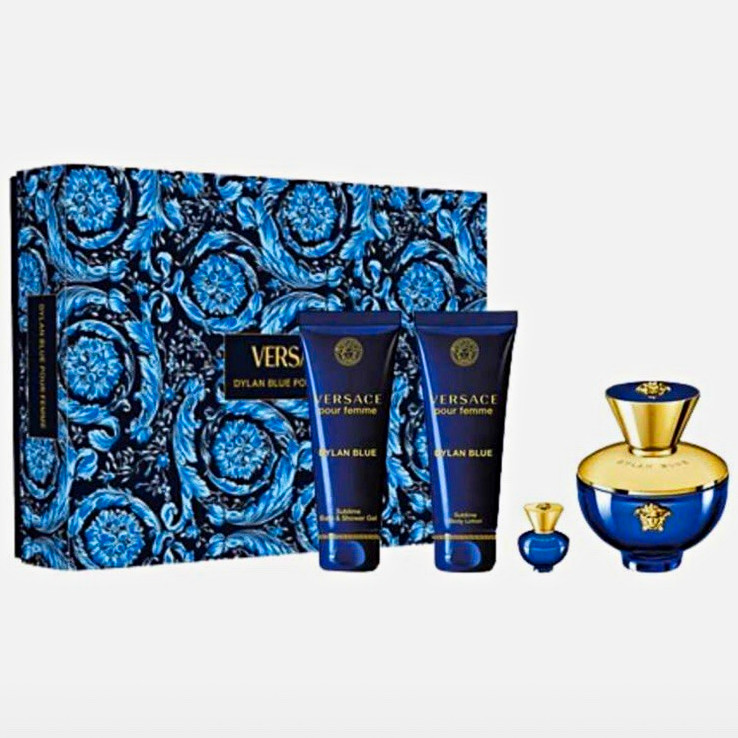 Versace Dylan Blue Pour Femme Gift Set EDP 100 mL RETAIL $152