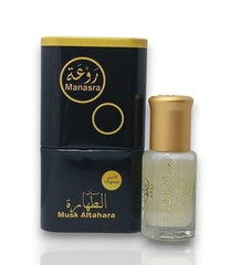 Musk Rawaa Classic (Altahara) – 6ml Arabic Musk Perfume Oil, Exotic Luxury Scent