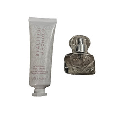 Estee Lauder Beautiful Magnolia Eau De PARFUM .14 fl oz & 1 Fl Oz Hand Cream