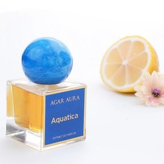 NEW Agar Aura Aquatica Extrait de Parfum niche fragrance 30ml *UNSEALED* USA