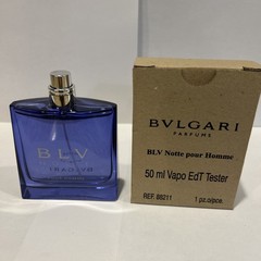 Bvlgari BLV Notte Pour Homme EDT 1.7 fl oz / 50 ml Discontinued Rare. ITALY 2018
