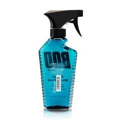 BOD man Fragrance Body Spray, Fresh Blue Musk, 8 8 Fl Oz (Pack of 1), clear
